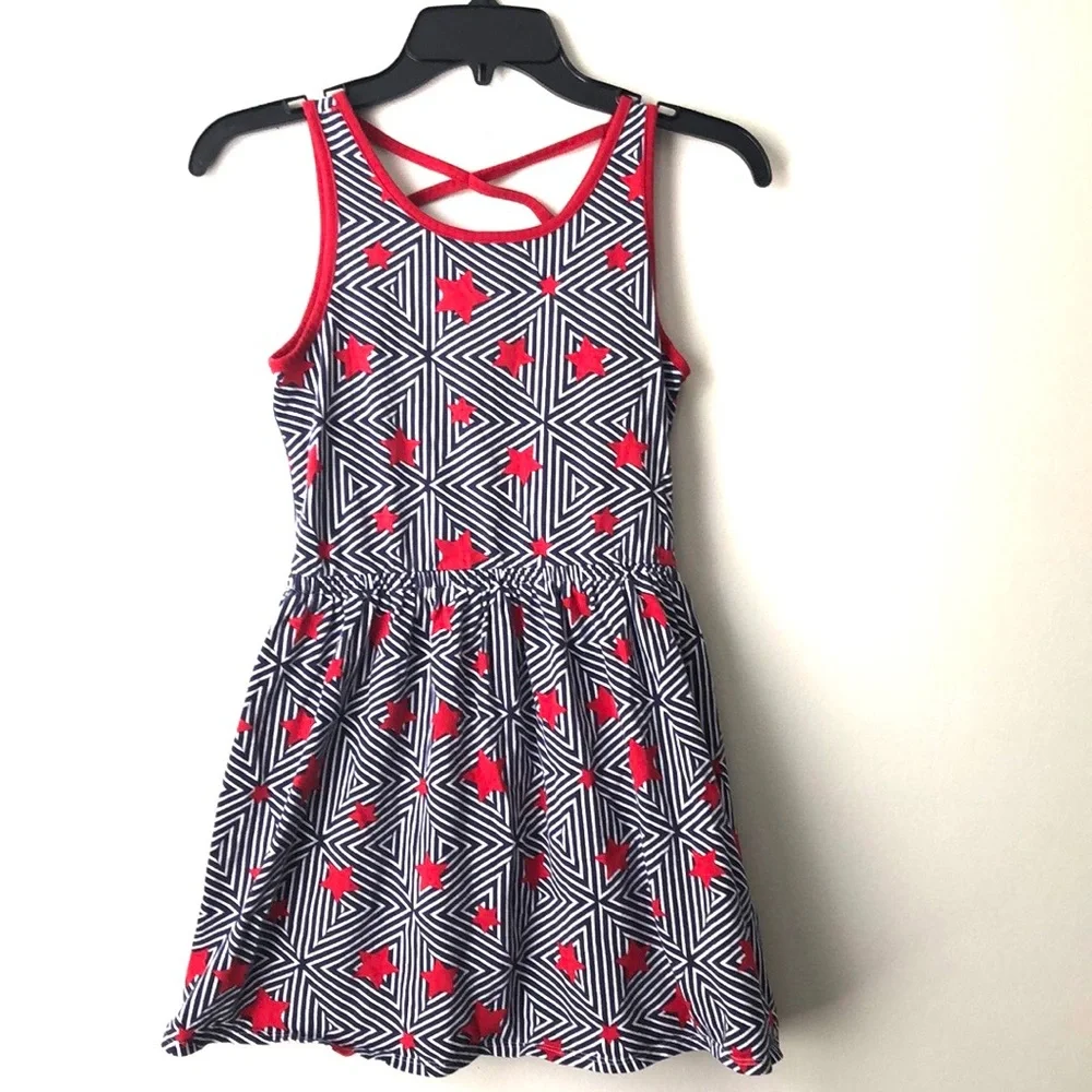 Gymboree Stars & Stripes Girl’s Dress size 10